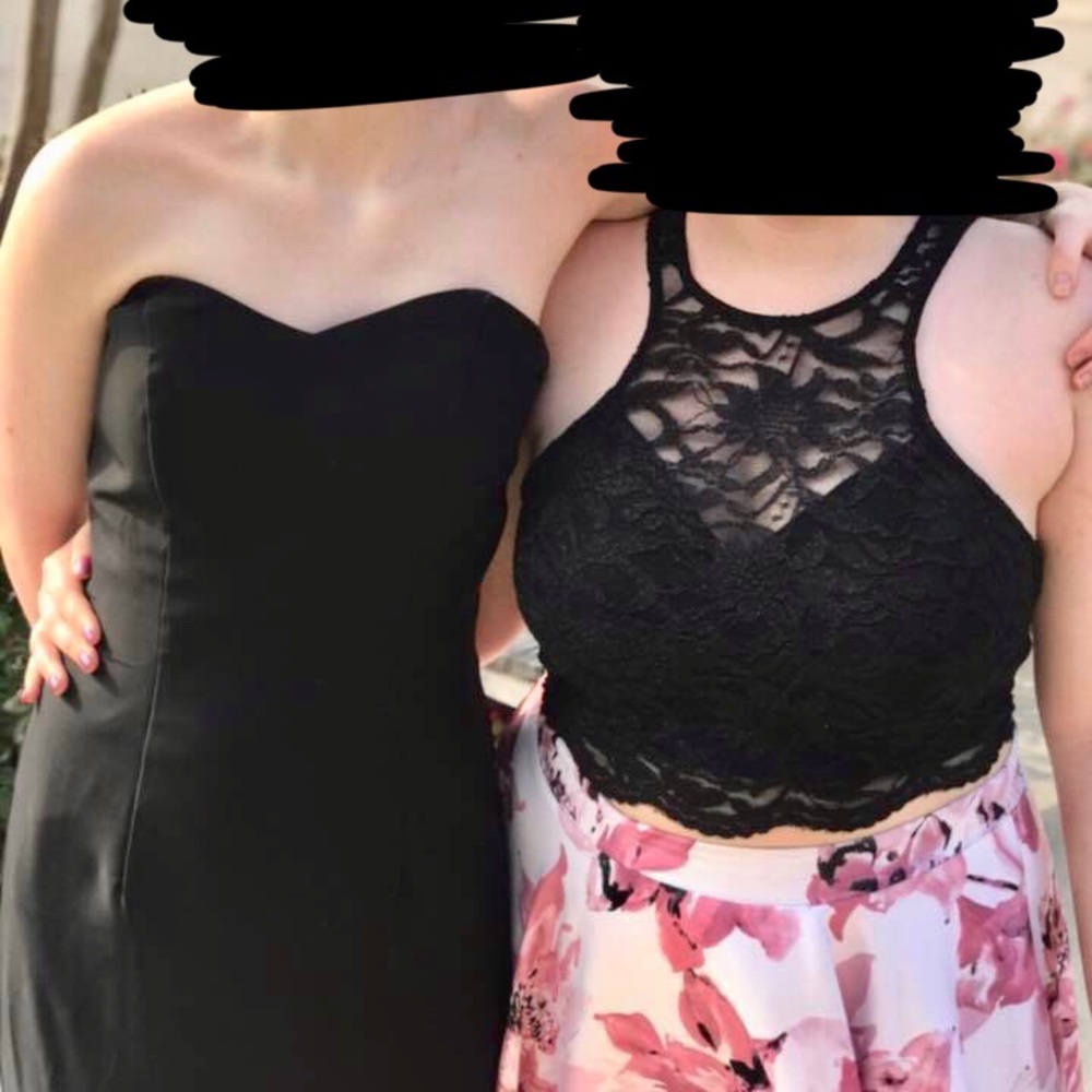 2 piece prom dress - Picture 7 of 8